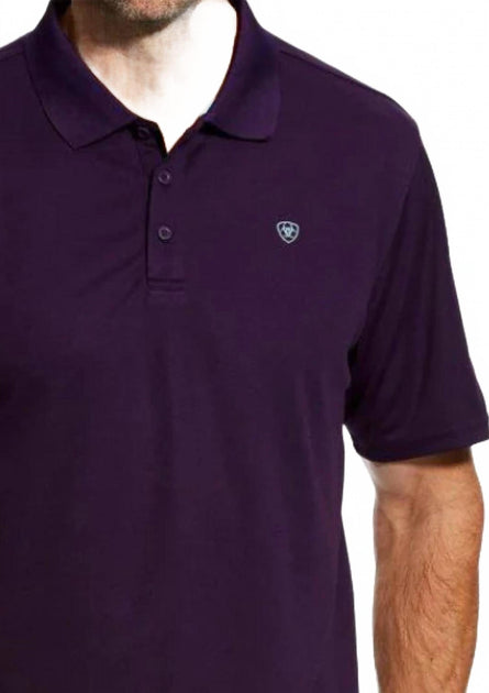 Ariat Tek Polo Shirt Purple Small 3