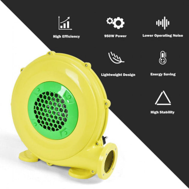 Hivvago 480 W Air Blower Pump Fan Yellow 4