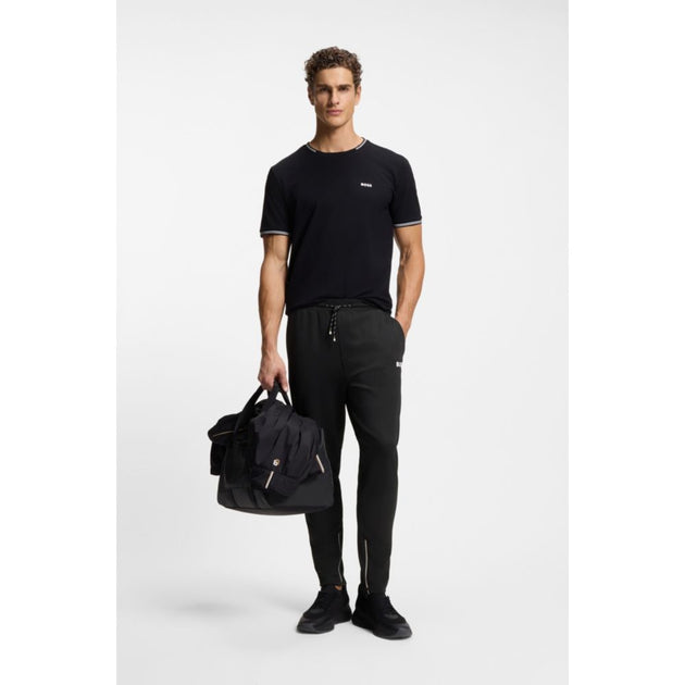 Boss Stretch-gabardine Tracksuit Bottoms Black XLarge 3