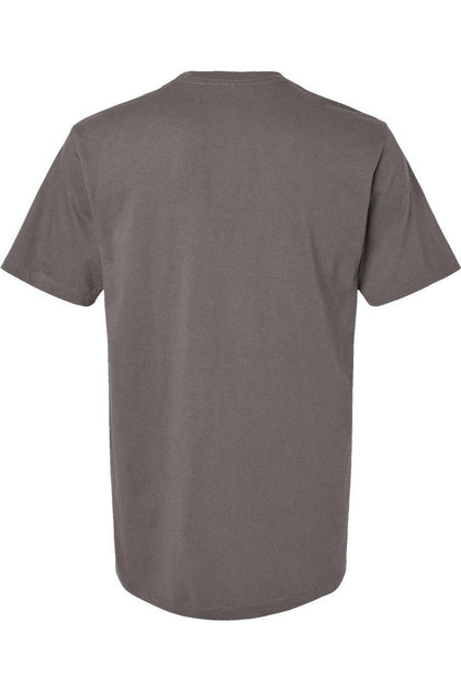 SoftShirts Classic Pocket T-Shirt Grey Small 3