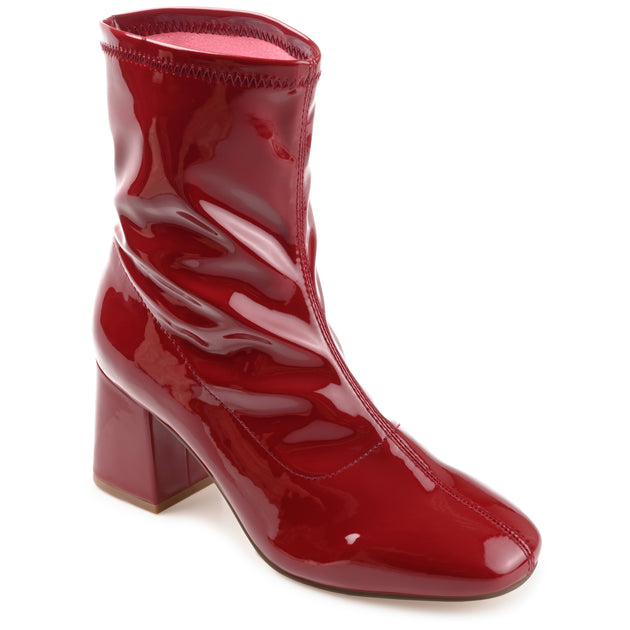 Journee Collection Reice Bootie Brown US 8 2