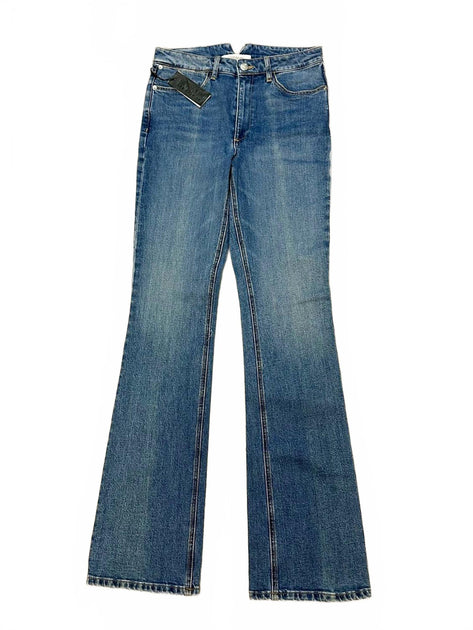 SPRWMN Damen Micro Flare Jeans Blau 29 2