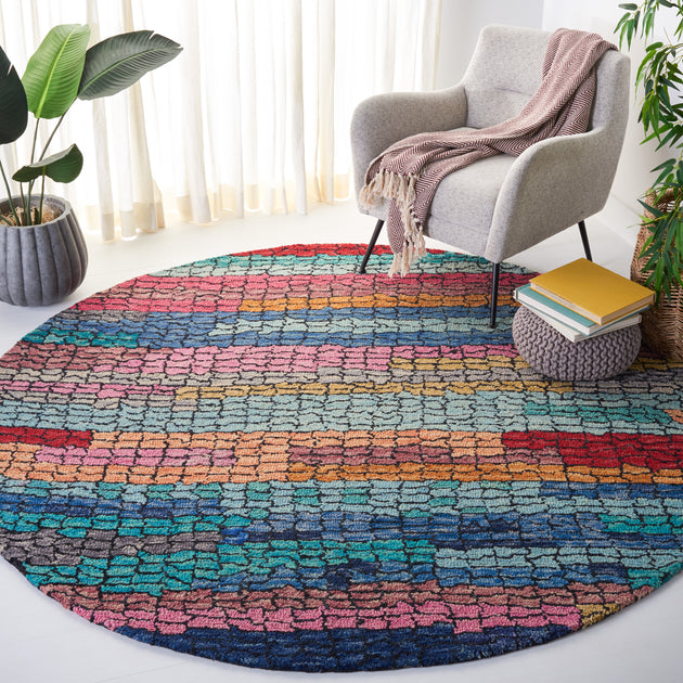 Safavieh Aspen Area Rug Navy Red 4