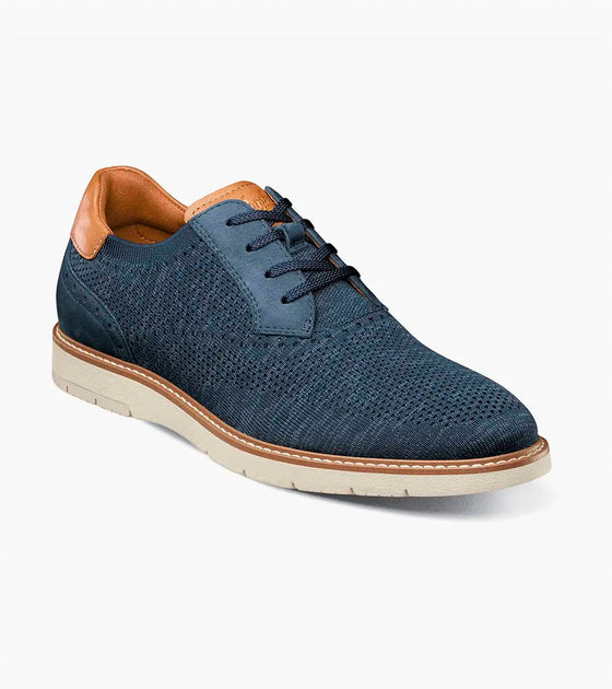 Florsheim Vibe Knit Plain Toe Oxford Blue US 9.5 2