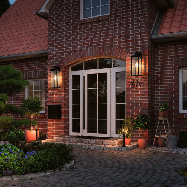 Streamdale Wall Lantern Black 3