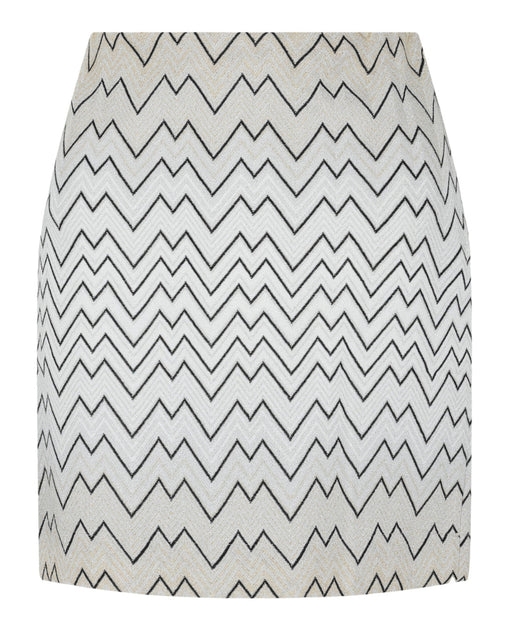 M Missoni Chevron Print Mini Skirt Multi XLarge 2