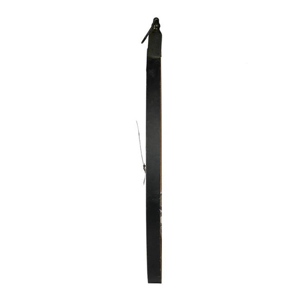 Hivvago 18" Ovaler Elfenbeinfarbener Holz-Analog-Wanduhr 2