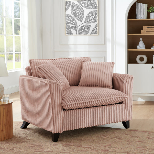 Streamdale Lazy Sofa Chair Pink 2