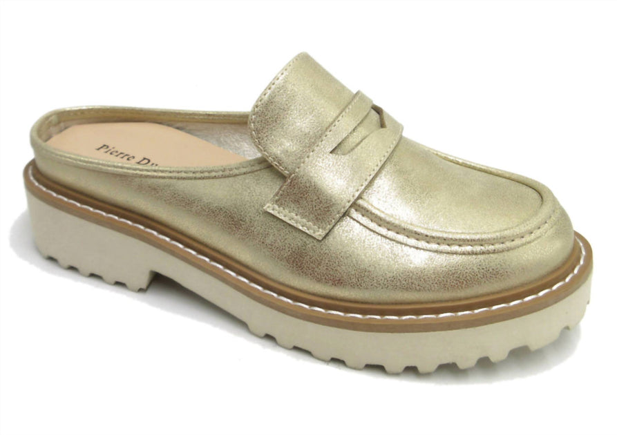 Pierre Dumas Mora Slide Gold 7.5 2