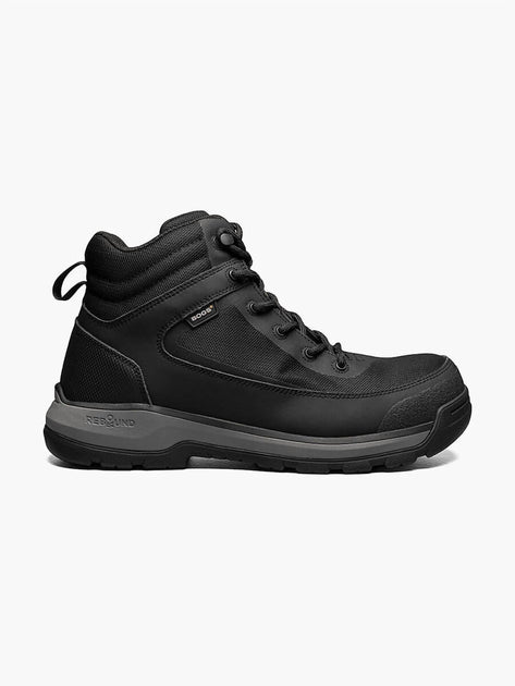 Bogs Shale Mid Composite Toe ESD Boots Black US 8 3