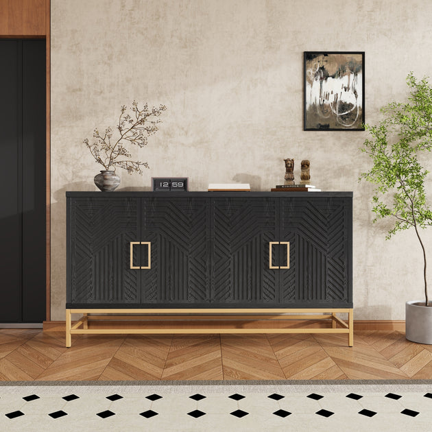 Streamdale Retro Sideboard Brown 3