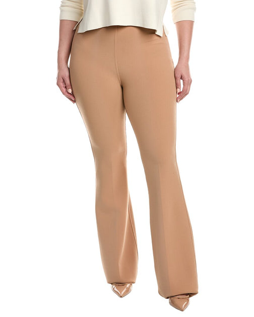 Michael Kors Collection Barathea Wool-Blend Flare Pant Brown US 12 2