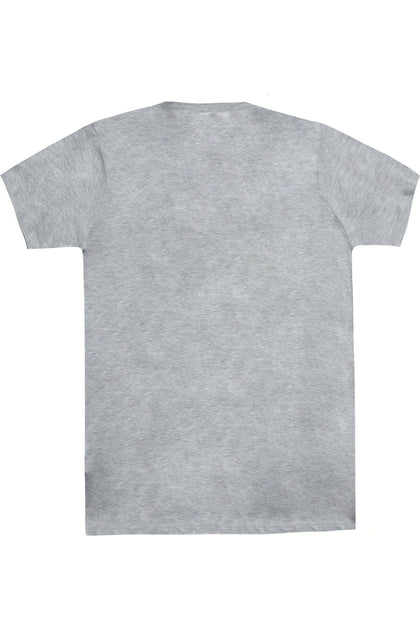 Gildan Batman V Superman Simple Logo V-Neck T-Shirt Grey XXL 3