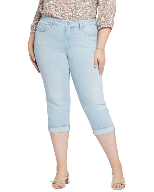 NYDJ Marilyn Brightside Crop Jean Blue US 26 2