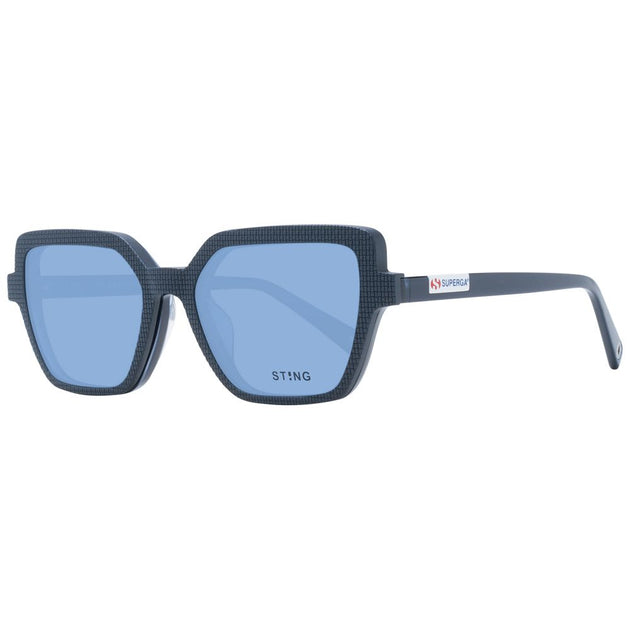 Sting Acetate & Plastic Glasses Blue 2