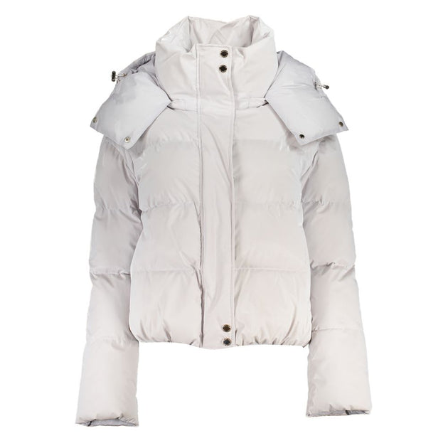 Patrizia Pepe Poliuretano Jacket White EU 40 2