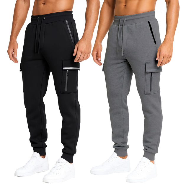 Blue Ice Cargo Jogger Pants Multi Large 3