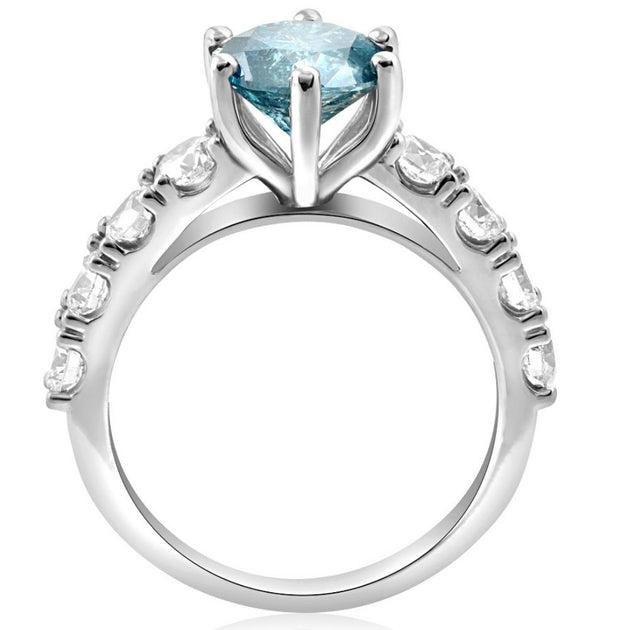 Pompeii3 Engagement Ring White Gold US 5 3