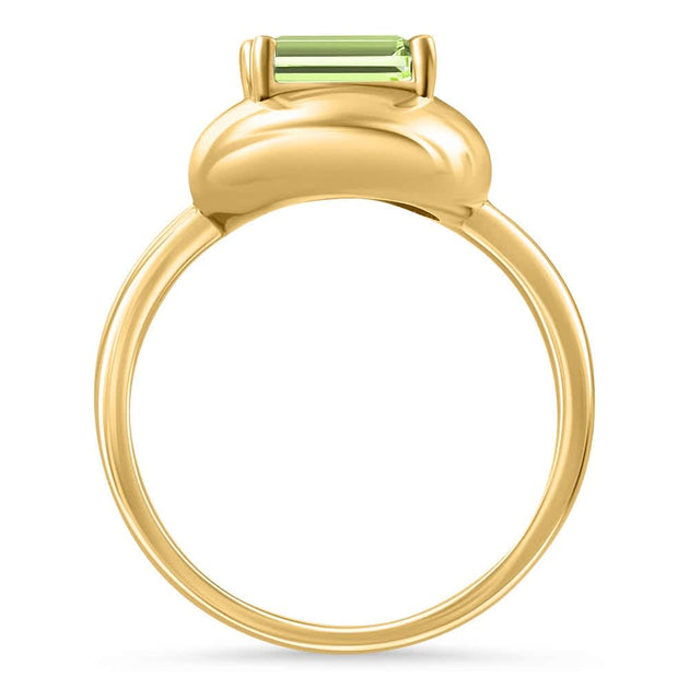 Pompeii3 Candy Button Ring Yellow Gold US 5.5 4