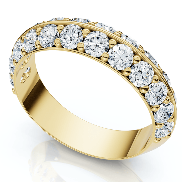 Pompeii3 Diamond Wedding Band 14k Gold US 12 4