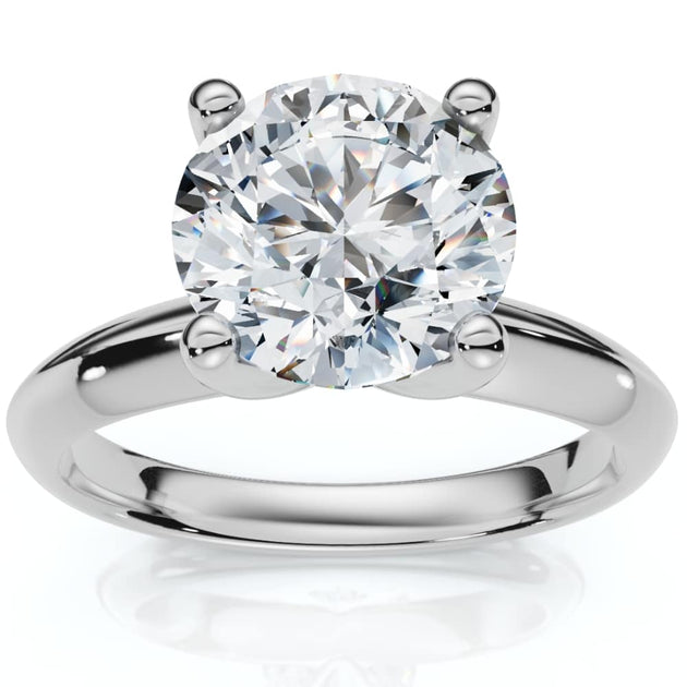 Pompeii3 Solitaire Engagement Ring Gold US 9 2
