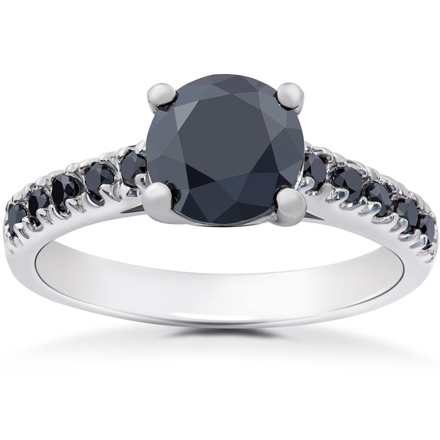 Pompeii3 Solitaire Engagement Ring White Gold US 6.5 2