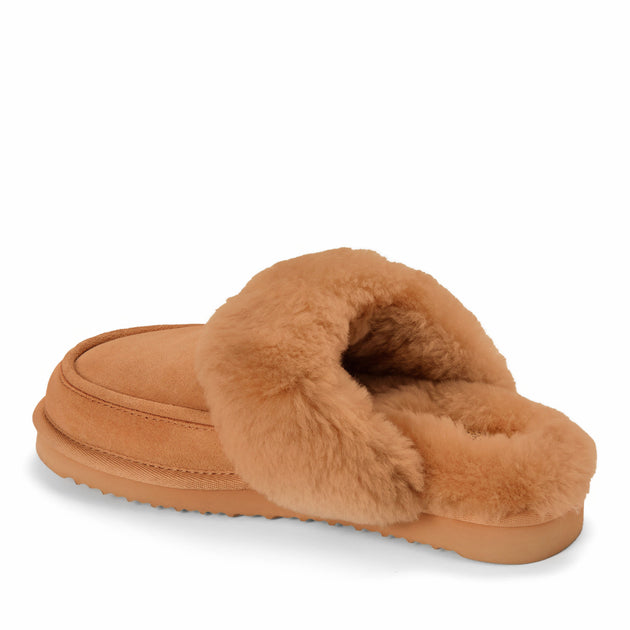 Fireside by Dearfoams Melville Slipper Black US 8 4