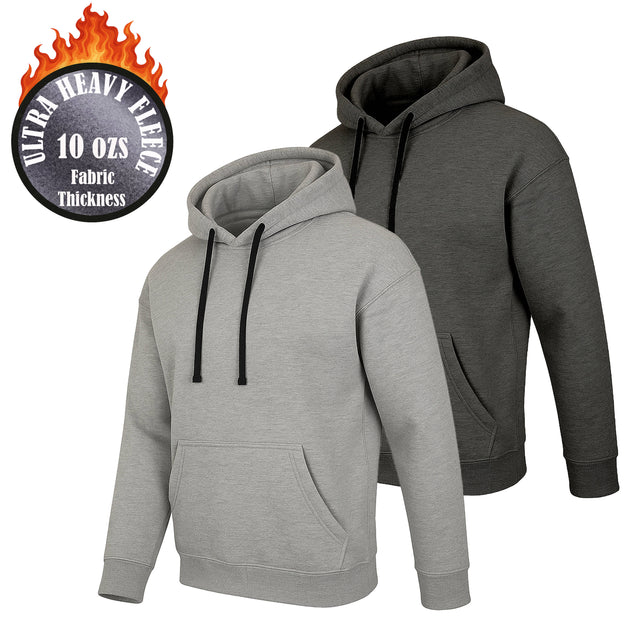 Blue Ice Men's Pullover Hoodie Multi XL 6
