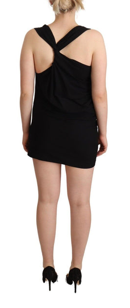 Roberto Cavalli Sheath Dress Black Medium 4