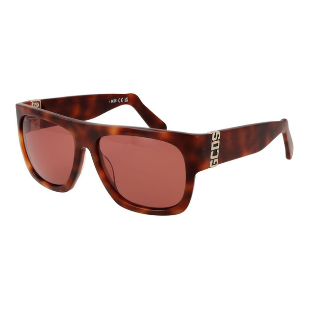 GCDS Acetate Sunglasses Brown One Size 2