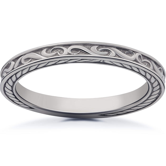 Pompeii3 Vintage Scroll Sophia Wedding Ring Multi US 5.5 2