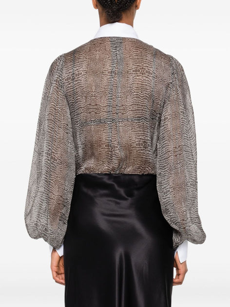 Elisabetta Franchi Top Black EU 44 4