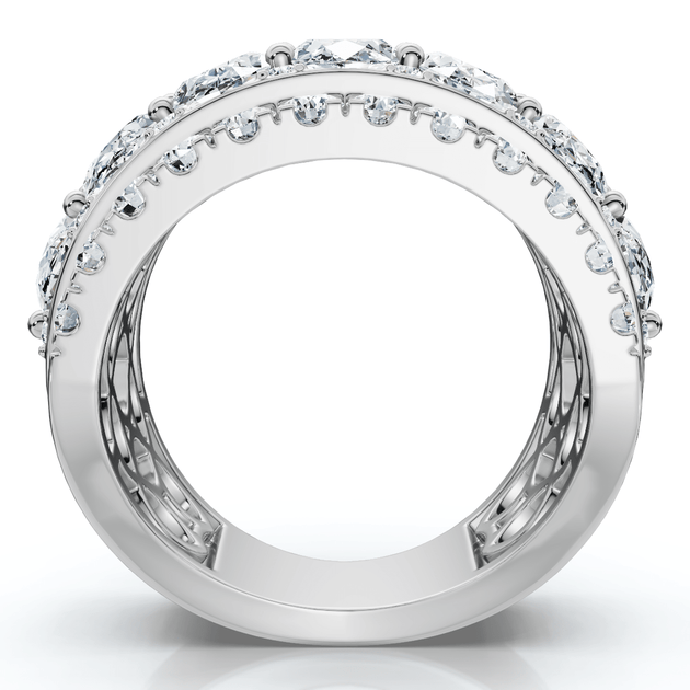 Pompeii3 Vivant Anniversary Ring 14k Gold US 5.5 4