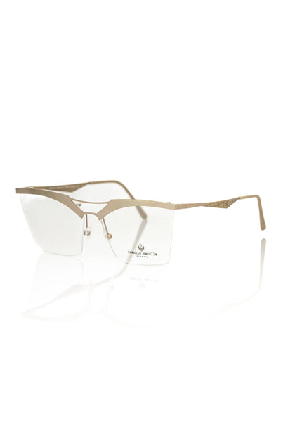 Frankie Morello Clubmaster Eyeglasses Brown One Size 3