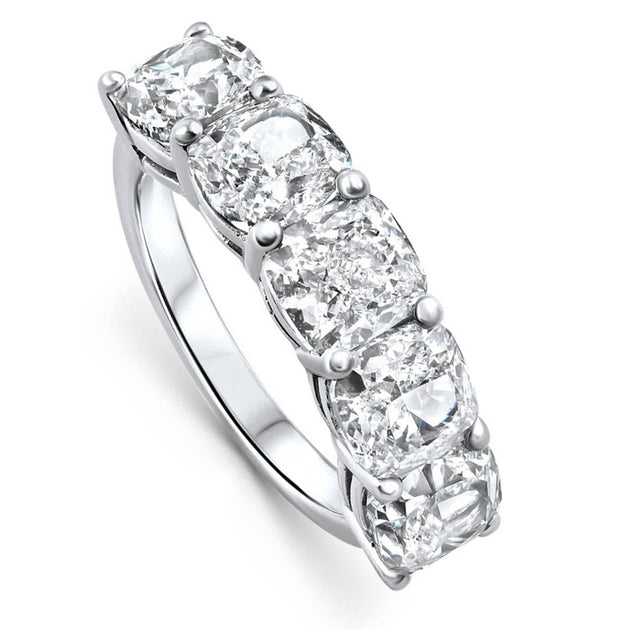 Pompeii3 5-Stone Diamond Ring 14k Gold US 4 2
