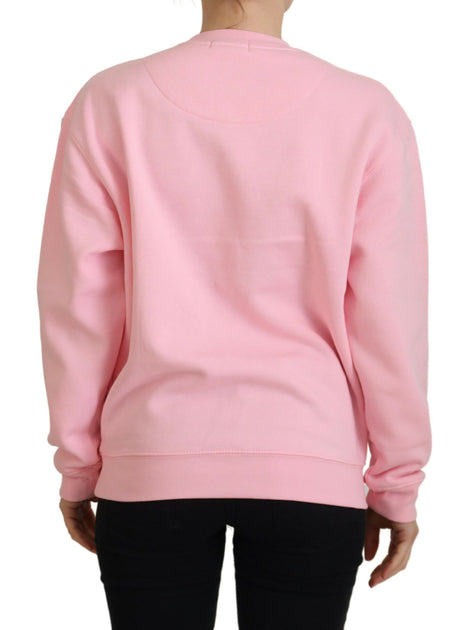 Philippe Model Long Sleeve Pullover Sweater Pink Small 4
