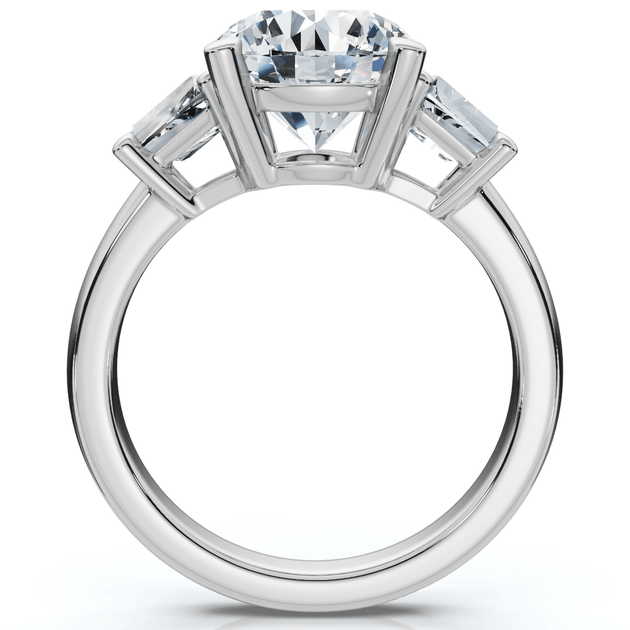 Pompeii3 Kiran Diamond Engagement Ring Gold US 6.5 3
