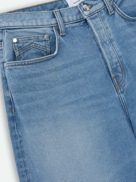 Rhude Jean Patte d'Éléphant Bleu W30 4