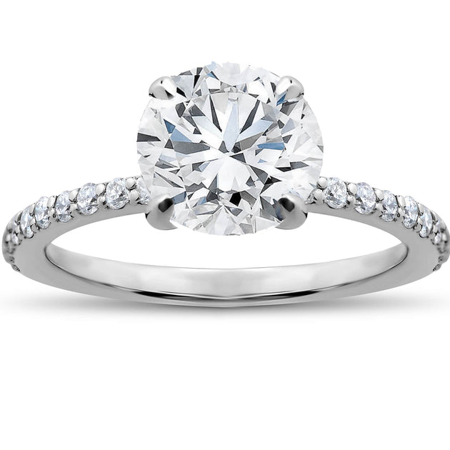 Pompeii3 Sophia Engagement Ring White Gold US 5.5 2