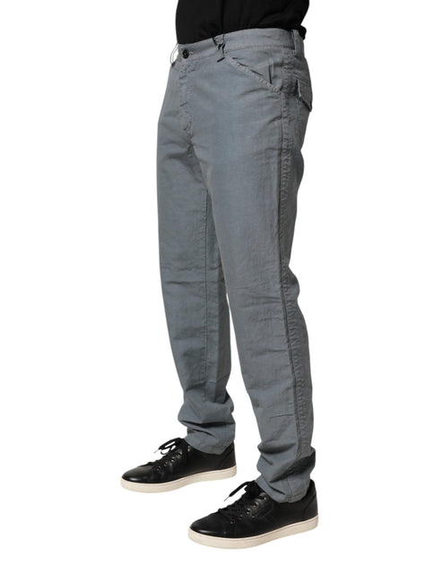 Master Coat Men Denim Jeans Grey IT48 3