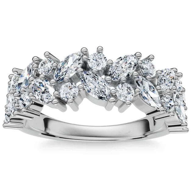 Pompeii3 Anniversary Band 14k Gold US 5.5 3