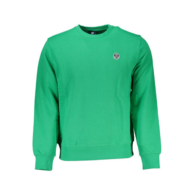 North Sails Cotton Sweatshirt Green Small 7
