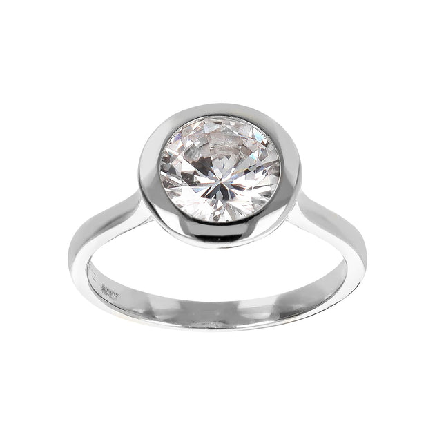 Autentica Solitaire Ring Gold US 11 2