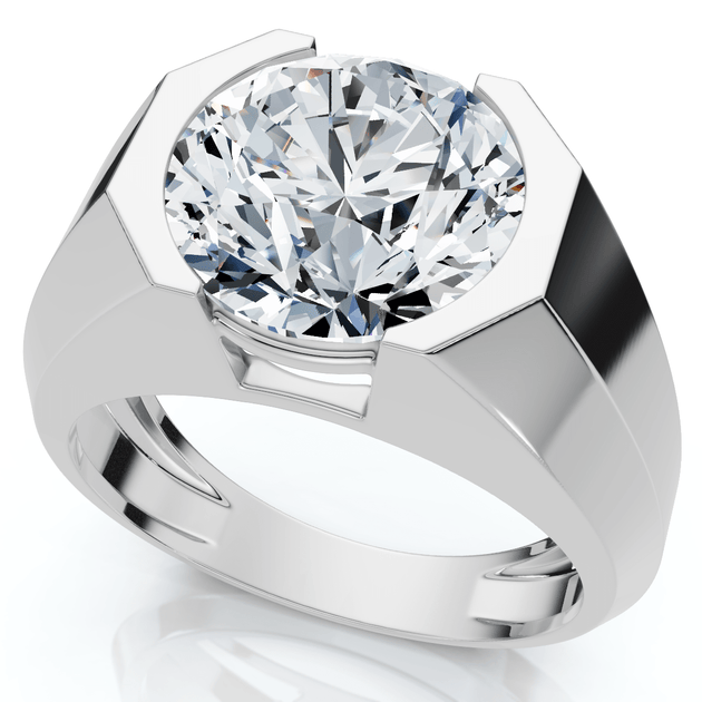 Pompeii3 Elon Signature Diamond Ring Silver US 8 3