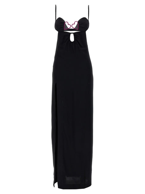 Nensi Dojaka Heart Bra Long Dress 2