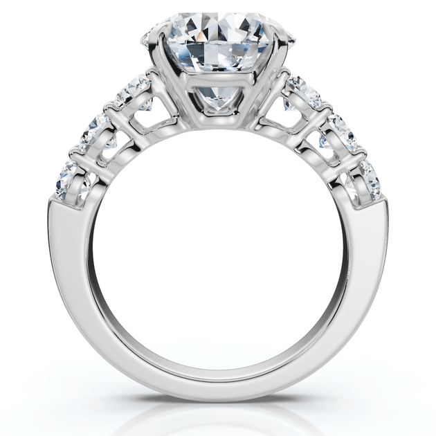 Pompeii3 5Ct Diamond Engagement Ring Silver US 7 4