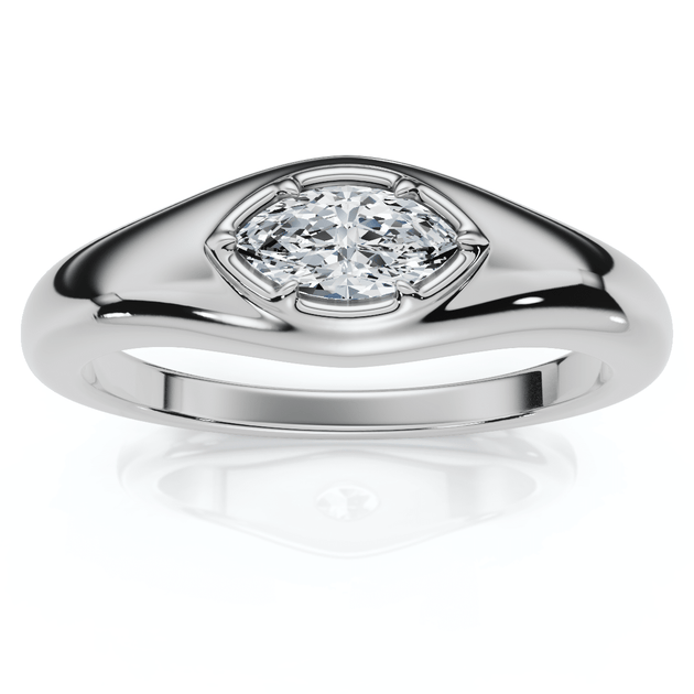 Pompeii3 Eloise Anniversary Ring Gold US 4 6