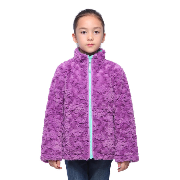 Rokka & Rolla Girls Reversible Puffer Coat Multi US 10-12 2
