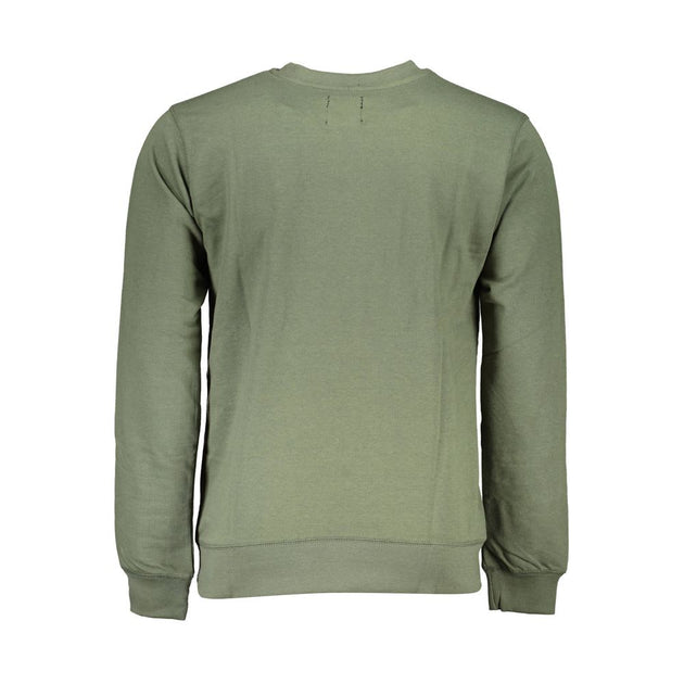 Gianmarco Venturi Cotton Men Sweatshirt Green L 4