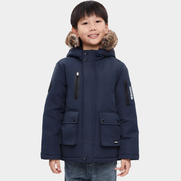Rokka & Rolla Winter Parka Jacket Orange US 18 2